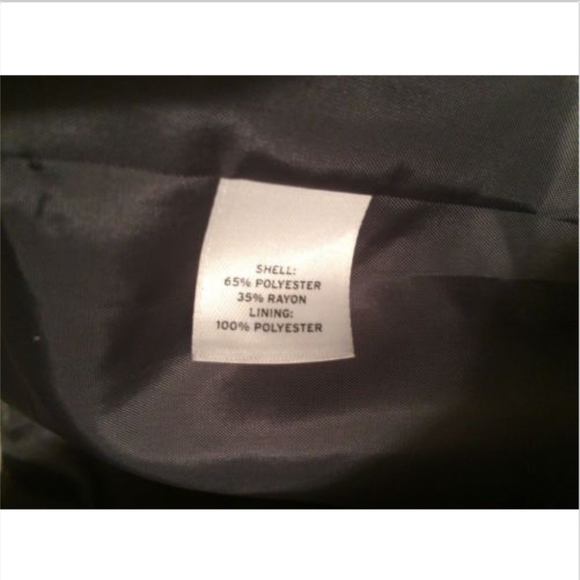 HALOGEN Heather Gray One Button Casual Blazer Jacket - Picture 5 of 5